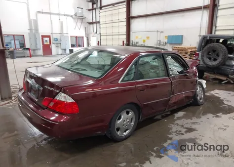 2003 Toyota Avalon Xls from USA, damaged, VIN 4T1BF28BX3U274064